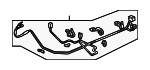 77962SEPA00 - Electrical: Air Bag Harness for Acura Image