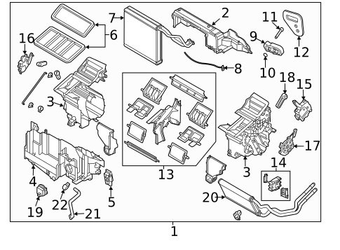 Evaporator Components for 2019 Mazda 6 #0