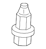 90657S9VA01 - Body: Rocker Molding Clip for Acura: MDX, ZDX Image