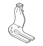 51477008956 - Body: Rear Duct for BMW: 525i, 525xi, 528i, 528i xDrive, 528xi, 530i, 530xi, 535i, 535i xDrive, 535xi, 545i, 550i, 645Ci, 650i, M5, M6 Image