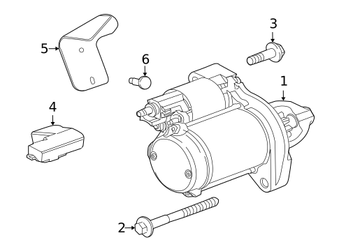 Starter for 2010 Jaguar XFR #0