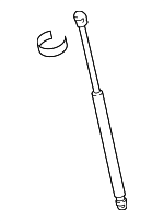 5GM823359A - : Hood Lift Support for Volkswagen Image