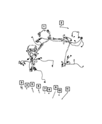 68427049AC - Electrical: Headlamp To Dash Wiring for Mopar Image