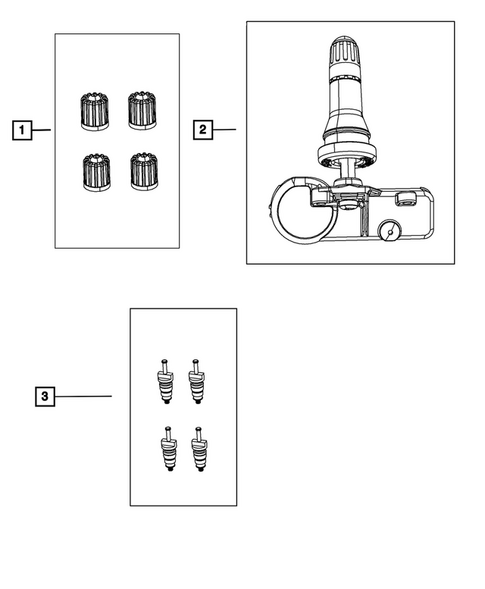 Tire Monitoring System for 2026 Chrysler Pacifica #0