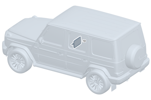 Rear Seat Entertainment System for 2025 Mercedes-Benz G580 #0