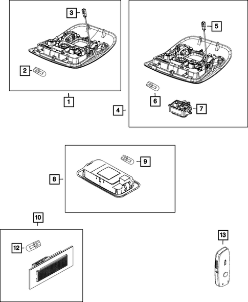 Lamps-Interior and Exterior for 2017 Jeep Renegade #2