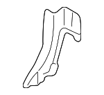 7A2Z7831012AAB - Body: Lower Trim Panel for Ford: Explorer Sport Trac Image