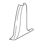 6L2Z7824357AAC - Body: Lower Center Pillar Trim for Ford: Explorer, Explorer Sport Trac | Mercury: Mountaineer Image