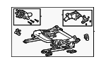 7202033470 - Body: Seat Adjuster for Toyota Image