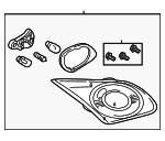 3C8945094F - : Tail Lamp Assembly for Volkswagen: CC Image