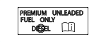 7455960030 - Body: Fuel Label for Lexus Image