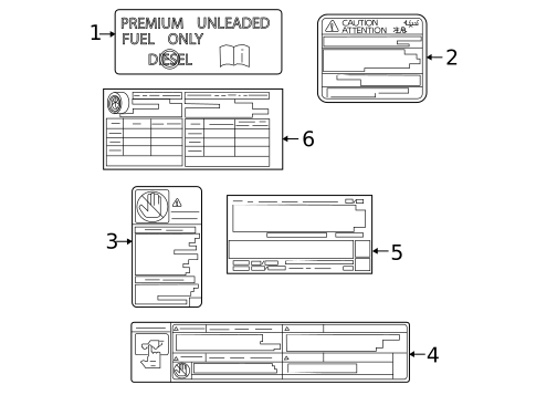 Labels for 2023 Lexus LX600 #2
