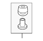 22819442 - : Power Brake Booster Pump Insulator for GM Image