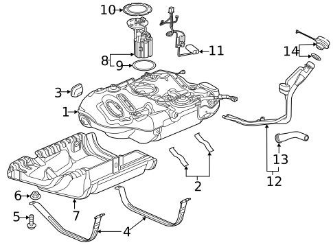 Hardware, Fasteners & Fittings for 2017 Buick Cascada #0