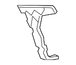 8R0807453C - Body: Guide for Audi Image image