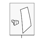 768911EA0A - Body: Applique for Nissan Image