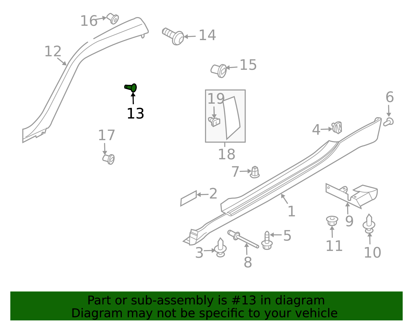 1989-2025 Nissan Molding Grommet S13 S14 S15 Z33 Z34 R33 R34 R35