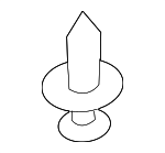 Rocker Molding Fastener