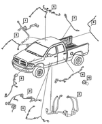 56051171AA - Electrical: Jumper Wiring for Mopar Image image