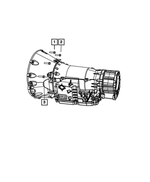 6510217AA - NAG1; W5A580; 5-Speed; Automatic Transmission: 2 End Stud for Chrysler: 300 | Dodge: Challenger, Charger | Jeep: Wrangler, Wrangler JK | Ram: 1500 Image