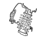 81190T3LA41 - Body: Lumbar Support for Honda: Accord Image