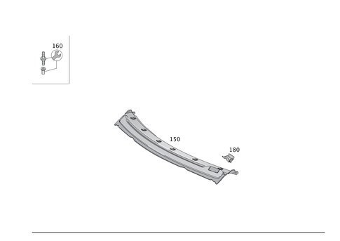 Firewall and Connecting Parts for 2016 Mercedes-Benz GLE400 #0