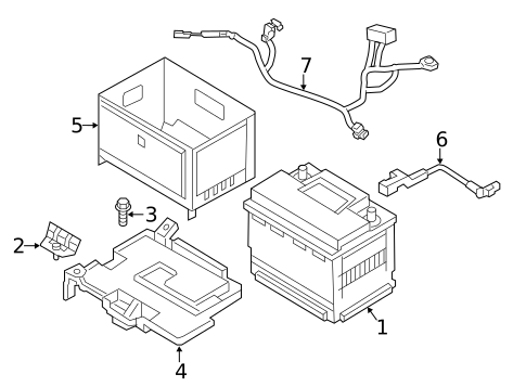 Battery & Related Components for 2013 Hyundai Elantra GT #0