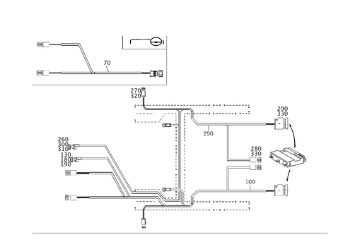 Seat Wiring Harness for 2000 Mercedes-Benz C230 #0