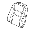 81527T6ZA41 - Body: Seat Back Pad for Honda: Ridgeline Image