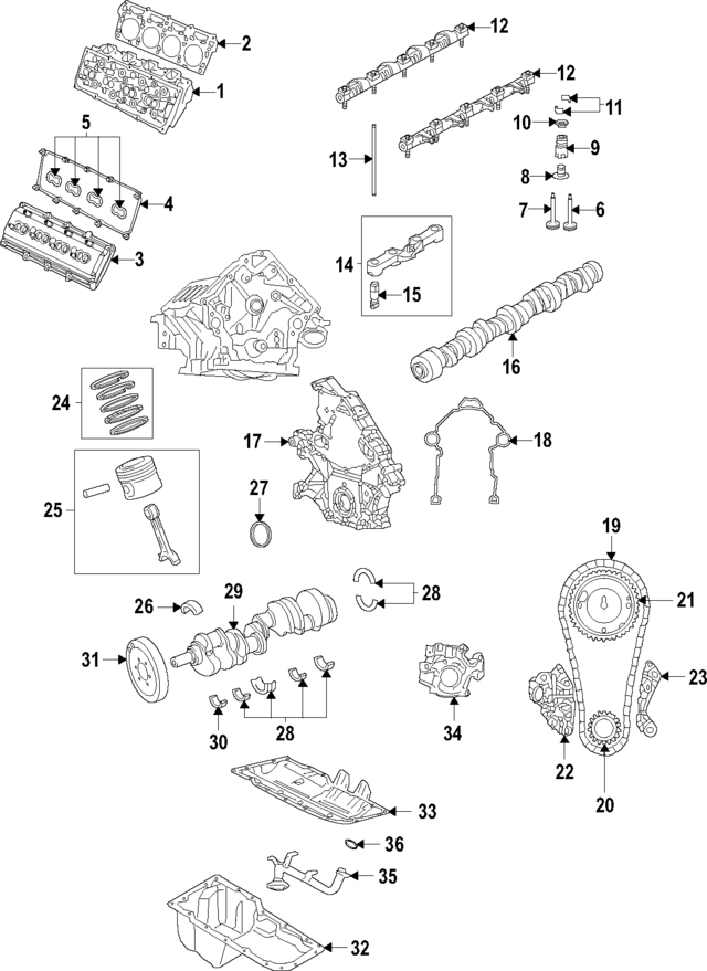 53011595AC - Engine: Valve Cover for Mopar Image
