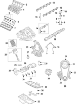 5038806AA - Engine: Valve Springs for Mopar Image