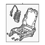 81526TZ3405 - Body: Seat Frame for Acura Image