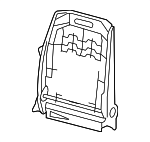 5134944AB - Body: Seat Back Frame for Chrysler: Aspen | Dodge: Durango Image