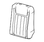 ZV801D5AB - Body: Seat Back Panel for Chrysler: Aspen | Dodge: Durango Image