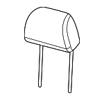 ZV441D5AA - Body: Headrest for Dodge: Durango Image
