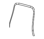 5134723AA - Body: Seat Back Pad for Dodge: Durango Image