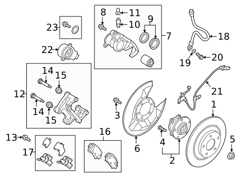 Parking Brake for 2018 Mazda CX-5 #1