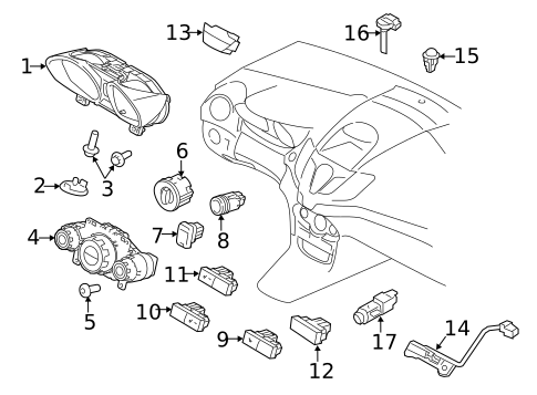 Controls for 2015 Ford Fiesta #0