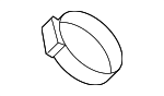 64218367179 - Steering: Power Steering Hose Clamp for BMW Image