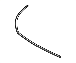86455GG000 - Body: Weatherstrip for Kia Image