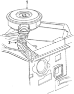 E4UZ9600DA - Engine: Air Cleaner Assembly for Ford Image