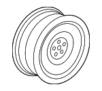 7B0601025G - : Wheel, Steel for Volkswagen: Routan Image