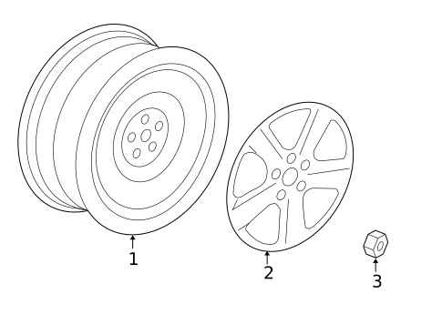 Wheels for 2011 Volkswagen Routan #0