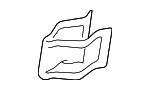 1334106007B - Body: Bumper Cover Nut for Hyundai Image