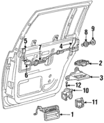 FS09LM9 - Body: Handle, Outside for Chrysler: New Yorker Image