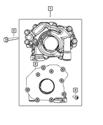 6101233 - Engine: Hex Head Bolt And Coned Washer for Mopar Image