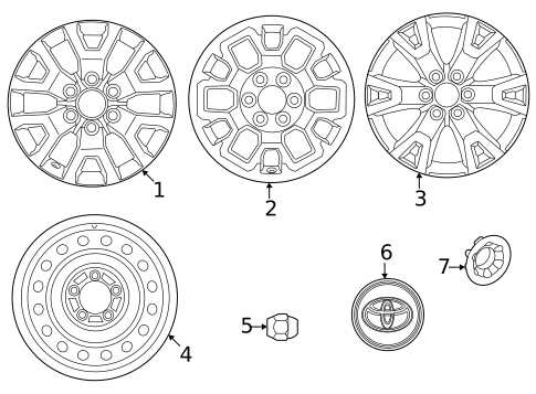 Wheel for 2025 Toyota 4Runner #0