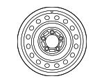 4261135720 - : Wheel, Spare for Toyota Image