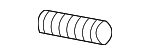 DYB100260 - Body: Plate Stud for Land-Rover Image