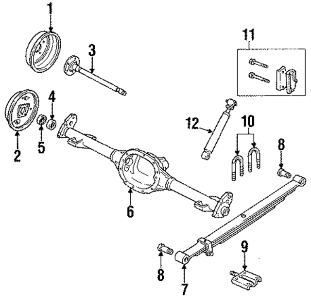 1249146 - Suspension: Drum for GM Image